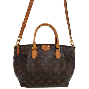 Louis Vuitton Monogram Leather Brown Turenne Bag